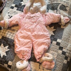 Sale...Infant Vintage Snowsuit